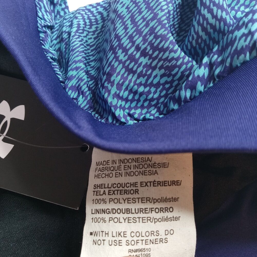 Under Armour Fly-By 2.0 Shorts Women's 3XL UA Purple Blue Reflective 1350198 468 - Picture 4 of 6